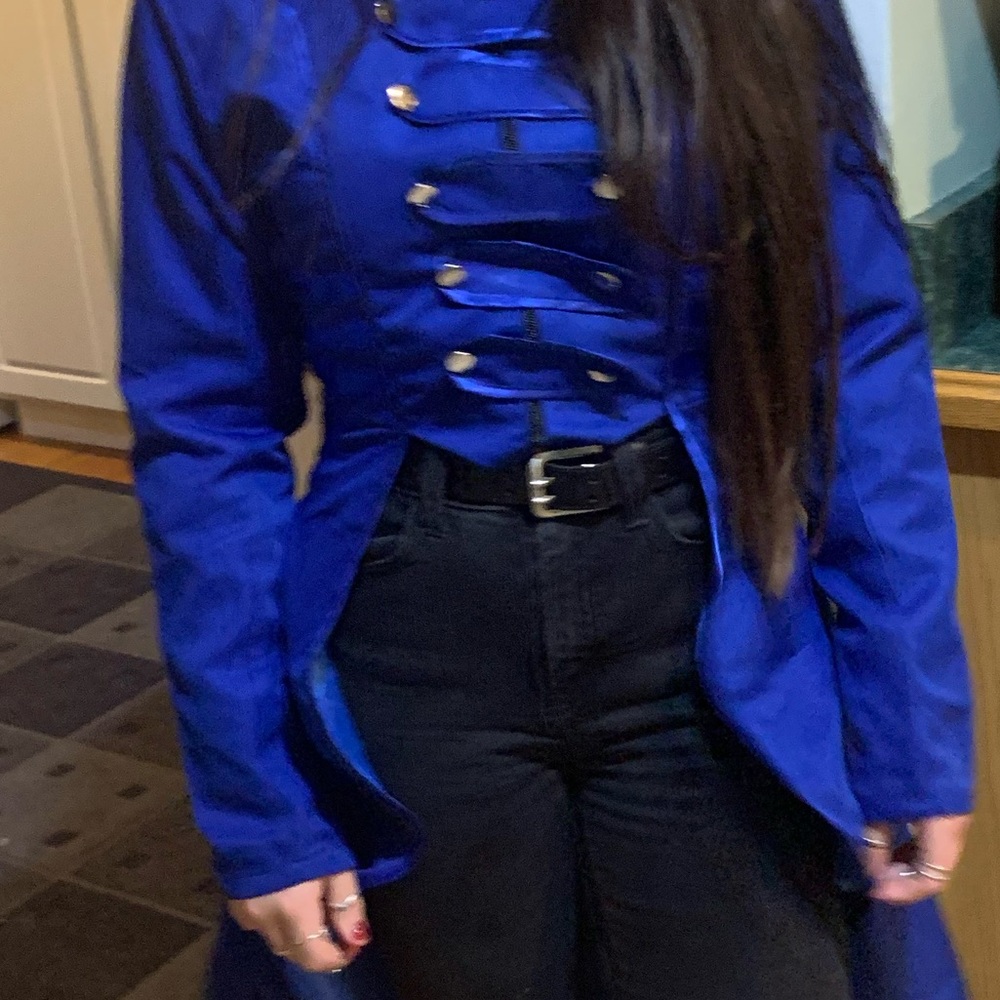 Lightweight steampunk causal wear jacket